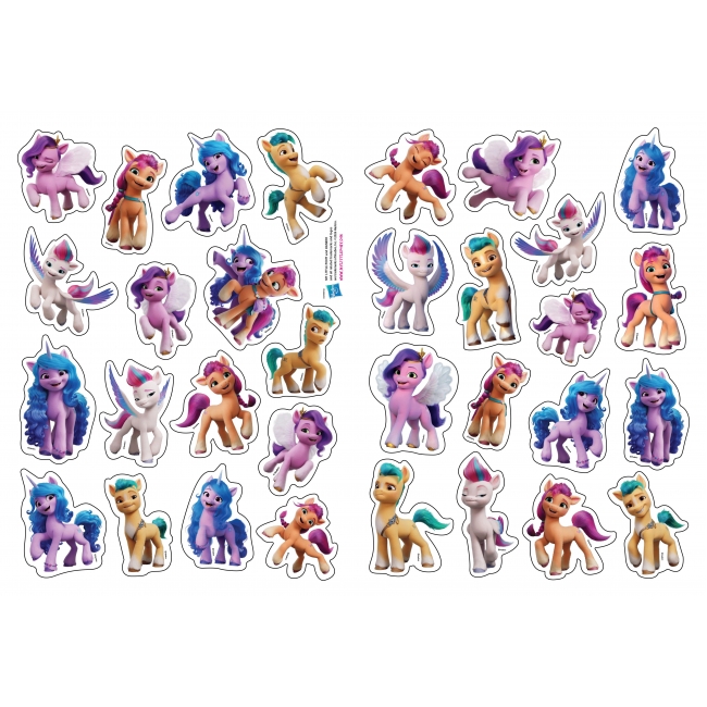 MY LITTLE PONY สติ๊กเกอร์แสนสนุก STICKER SCENES